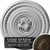 Ekena Millwork Pearl Ceiling Medallion - Primed Polyurethane - CM26PESHC