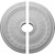 Ekena Millwork Brunswick Ceiling Medallion - Primed Polyurethane - CM27BR2-04500