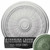 Ekena Millwork Brunswick Ceiling Medallion - Primed Polyurethane - CM27BRAGF