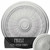 Ekena Millwork Brunswick Ceiling Medallion - Primed Polyurethane - CM27BRFRF