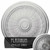 Ekena Millwork Brunswick Ceiling Medallion - Primed Polyurethane - CM27BRPLS