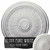 Ekena Millwork Brunswick Ceiling Medallion - Primed Polyurethane - CM27BRUWF
