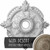 Ekena Millwork Benson Classic Ceiling Medallion - Primed Polyurethane - CM28BEGDC
