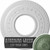 Ekena Millwork Anthony Ceiling Medallion - Primed Polyurethane - CM29ATAGF