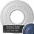 Ekena Millwork Anthony Ceiling Medallion - Primed Polyurethane - CM29ATAMF