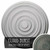 Ekena Millwork Carton Smooth Ceiling Medallion - Primed Polyurethane - CM29CACBC