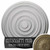 Ekena Millwork Carton Smooth Ceiling Medallion - Primed Polyurethane - CM29CAMMC