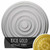Ekena Millwork Carton Smooth Ceiling Medallion - Primed Polyurethane - CM29CARGS