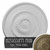 Ekena Millwork Wigan Ceiling Medallion - Primed Polyurethane - CM29WGMMF