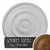 Ekena Millwork Wigan Ceiling Medallion - Primed Polyurethane - CM29WGSTF
