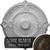 Ekena Millwork Attica Acanthus Leaf Ceiling Medallion - Primed Polyurethane - CM30ATSHC