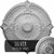 Ekena Millwork Attica Acanthus Leaf Ceiling Medallion - Primed Polyurethane - CM30ATSLS