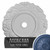 Ekena Millwork Angel Ceiling Medallion - Primed Polyurethane - CM32ANAMF