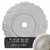 Ekena Millwork Angel Ceiling Medallion - Primed Polyurethane - CM32ANFBS