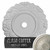 Ekena Millwork Angel Ceiling Medallion - Primed Polyurethane - CM32ANFCS