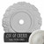 Ekena Millwork Angel Ceiling Medallion - Primed Polyurethane - CM32ANPCF