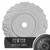 Ekena Millwork Angel Ceiling Medallion - Primed Polyurethane - CM32ANPES