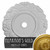 Ekena Millwork Angel Ceiling Medallion - Primed Polyurethane - CM32ANPGS