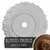 Ekena Millwork Angel Ceiling Medallion - Primed Polyurethane - CM32ANRZS