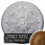 Ekena Millwork Bradford Ceiling Medallion - Primed Polyurethane - CM32BRSTF