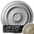 Ekena Millwork Giana Ceiling Medallion - Primed Polyurethane - CM32GIGDF