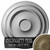 Ekena Millwork Giana Ceiling Medallion - Primed Polyurethane - CM32GIMMC