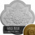 Ekena Millwork Bonetti Ceiling Medallion - Primed Polyurethane - CM34BOGLS