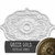 Ekena Millwork Pesaro Ceiling Medallion - Primed Polyurethane - CM36X26PEGGS