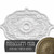 Ekena Millwork Pesaro Ceiling Medallion - Primed Polyurethane - CM36X26PEMMC