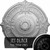 Ekena Millwork Attica Ceiling Medallion - Primed Polyurethane - CM39ATBLF