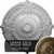 Ekena Millwork Attica Ceiling Medallion - Primed Polyurethane - CM39ATGGS
