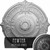 Ekena Millwork Attica Ceiling Medallion - Primed Polyurethane - CM39ATPES