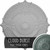 Ekena Millwork Attica Acanthus Leaf Ceiling Medallion - Primed Polyurethane - CM53ATCBF