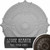 Ekena Millwork Attica Acanthus Leaf Ceiling Medallion - Primed Polyurethane - CM53ATSHF