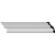 Ekena Millwork Panel Moulding - Primed Polyurethane - MLD05X03X06EG