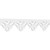 Ekena Millwork Running Trim - Primed Polyurethane - RUNP08X0625X48RBT