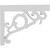 Ekena Millwork Stair Bracket - Primed Polyurethane - SB09X07VI-R