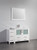 Vanity Art - Bathroom Vanity Set - VA3036-48W - White
