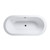 Vanity Art - Bathtub - VA6837 - White