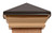 Nantucket Post Cap - Cambridge Pewter Top - Slip Over Post Cap - CCCP4