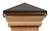 Nantucket Post Cap - Cambridge Pewter Top - Slip Over Post Cap - CCCP4