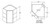 Aristokraft Cabinetry Select Series Benton Birch Diagonal Corner Cabinet DC2436R Hinged Right
