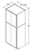 Aristokraft Cabinetry Select Series Benton Birch Utility Cabinet U30B