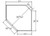 Aristokraft Cabinetry Select Series Benton Birch Diagonal Corner Cabinet Without Mullions DCPG2718