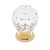 JVJ Hardware - Cabinet Knob - Gold Plated - 35224