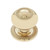 JVJ Hardware - Cabinet Knob - Solid Brass - 35501