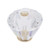 JVJ Hardware - Cabinet Knob - Gold Plated - 36724