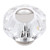 JVJ Hardware - Cabinet Knob - Polished Nickel - 37514