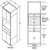 Aristokraft Cabinetry Select Series Benton Birch Paint Microwave Tall Cabinet TMW30B