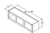 Aristokraft Cabinetry All Plywood Series Benton Birch Wall Open Cabinet WOL4812